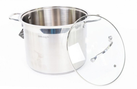 GARNEK PROSTY WYSOKI 22 l 34 cm INDUKCJA STOCK POT GARNEK PROSTY WYSOKI 22 l 34 cm INDUKCJA STOCK POT