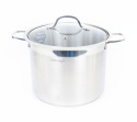 GARNEK PROSTY WYSOKI 11 l 26 cm INDUKCJA STOCK POT