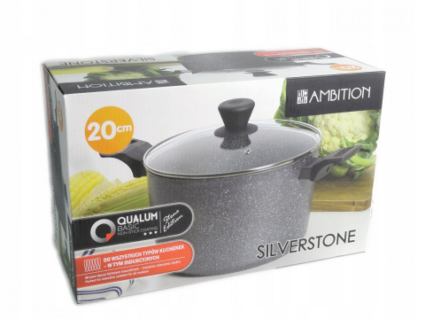 AMBITION GARNEK 24 SILVERSTONE INDUKCJA MINERALNA AMBITION GARNEK 24 SILVERSTONE INDUKCJA MINERALNA