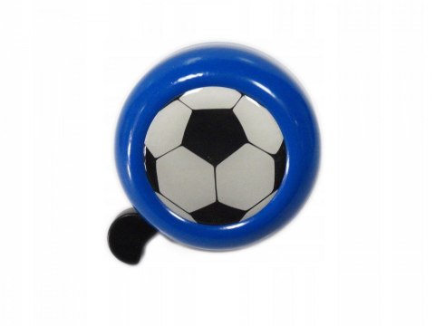 DZWONEK ROWEROWY DZIECIĘCY FOOTBAL DESIGN PIŁKA