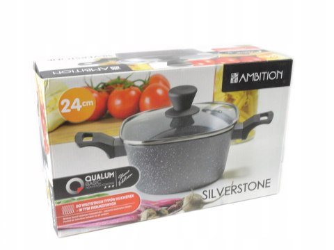 AMBITION GARNEK 24 SILVERSTONE INDUKCJA KWADRATOWY AMBITION GARNEK 24 SILVERSTONE INDUKCJA KWADRATOWY
