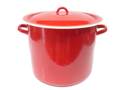 GARNEK EMALIOWANY KOCIOŁ 28 CM 15 L ROSOŁOWY GARNEK EMALIOWANY KOCIOŁ 28 CM 15 L ROSOŁOWY