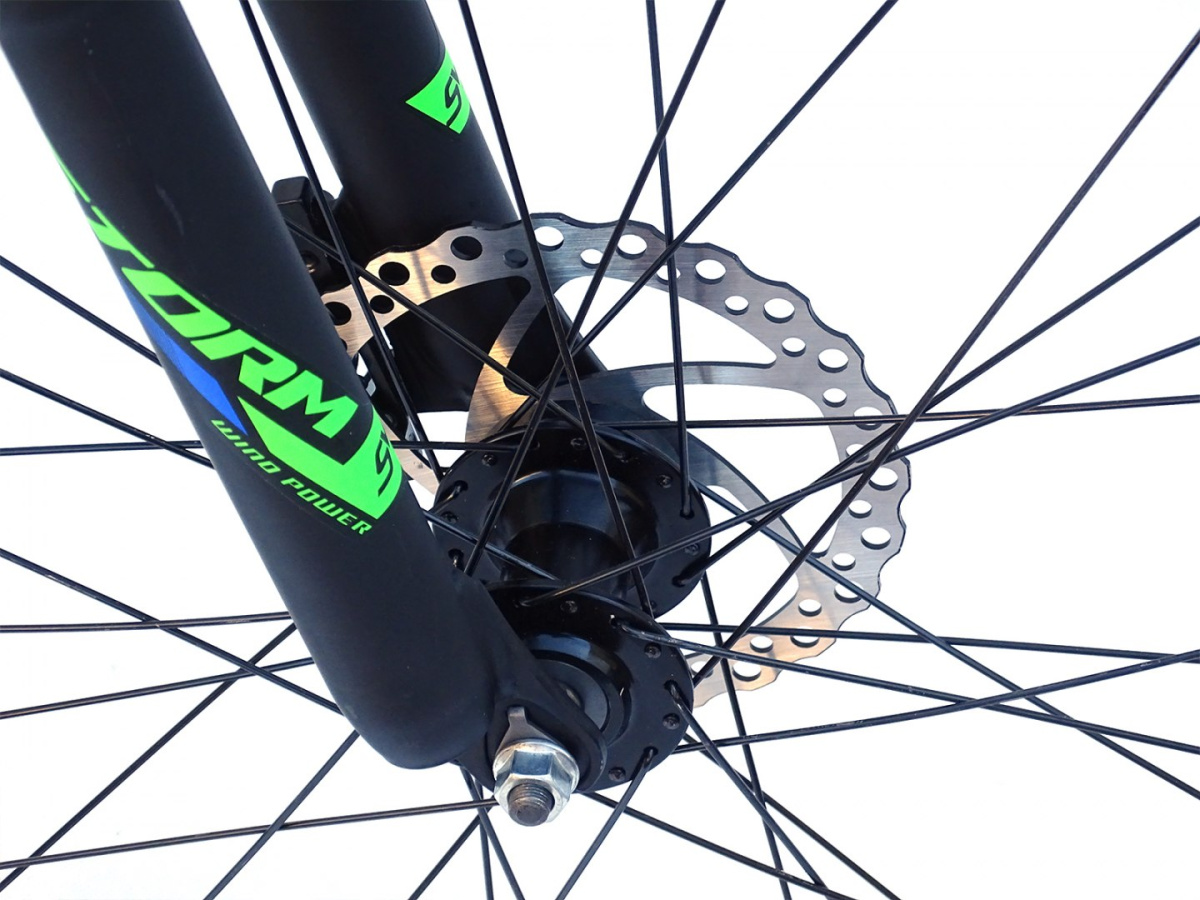 ROWER 26 STORM GÓRSKI MTB ALUMINIOWY RACER DLA CHŁOPCA RAMA 17'' SREBRNY ROWER 26 STORM GÓRSKI MTB ALUMINIOWY RACER DLA CHŁOPCA RAMA 17'' SREBRNY