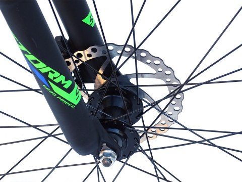 ROWER 26 STORM GÓRSKI MTB ALUMINIOWY RACER DLA CHŁOPCA RAMA 17'' SREBRNY ROWER 26 STORM GÓRSKI MTB ALUMINIOWY RACER DLA CHŁOPCA RAMA 17'' SREBRNY