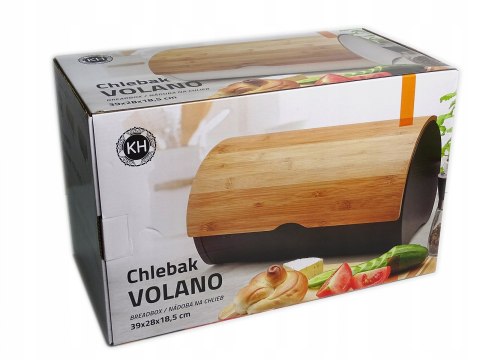 CHLEBAK VOLANO POJEMNIK DO CHLEBA KOONIGHOF CZARNY CHLEBAK VOLANO POJEMNIK DO CHLEBA KOONIGHOF CZARNY