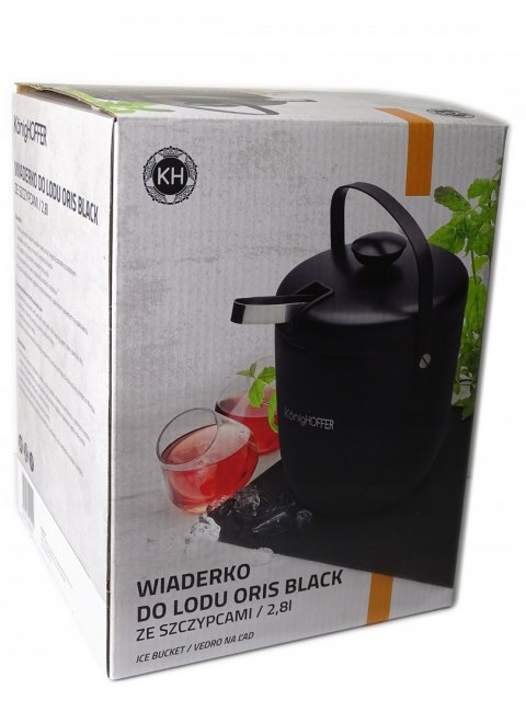 WIADERKO DO LODU 2,8 L POJEMNIK TERMOS SZCZYPCE WIADERKO DO LODU 2,8 L POJEMNIK TERMOS SZCZYPCE