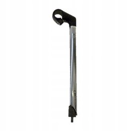 Wspornik kierownicy 22,2 ZE STOŻKIEM 30CM SREBRNO-CZARNY 300 MM