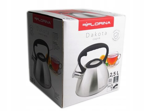 CZAJNIK 2,5l NDZ FLORINA DAKOTA INDUKCJA GAZ CZAJNIK 2,5l NDZ FLORINA DAKOTA INDUKCJA GAZ