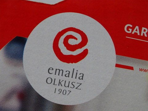 EMALIA OLKUSZ GARNEK EMALIOWANY INDUKCJA GAZ 24 CM EMALIA OLKUSZ GARNEK EMALIOWANY INDUKCJA GAZ 24 CM