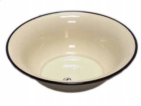 MISKA EMALIOWANA 36 CM 7,45 L KREMOWA SILESIA RYBN MISKA EMALIOWANA 36 CM 7,45 L KREMOWA SILESIA RYBN