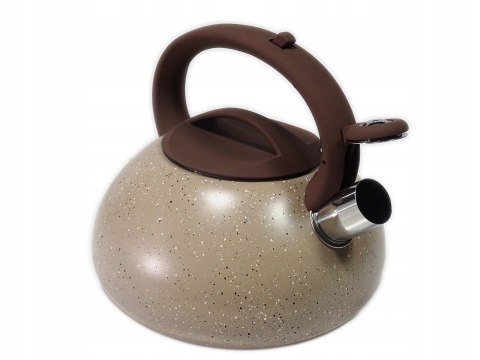 CZAJNIK 2,5 l NIERDZEWNY LAVA BEŻOWY INDUKCJA GAZ CZAJNIK 2,5 l NIERDZEWNY LAVA BEŻOWY INDUKCJA GAZ