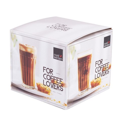 SZKLANKI 4SZT LATTE CAFFE COFFEE LOVERS DO KAWY SZKLANKI 4SZT LATTE CAFFE COFFEE LOVERS DO KAWY