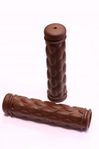 CHWYT KIEROWNICY RĄCZKI GRYFY ROWER PARA BRĄZOWE CHWYT KIEROWNICY RĄCZKI GRYFY ROWER PARA BRĄZOWE