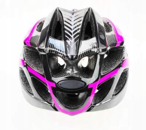 KASK ROWEROWY AVO CZARNO - RÓŻOWY M 54-58 KASK ROWEROWY AVO CZARNO - RÓŻOWY M 54-58