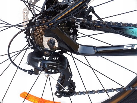 ROWER 27,5 STORM SHARK GÓRSKI MTB ALUMINIOWY 15'' ROWER 27,5 STORM SHARK GÓRSKI MTB ALUMINIOWY 15''
