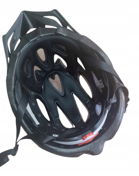 KASK ROWEROWY S-BIKE MV29 BLACK/RED XL 61-63 CM KASK ROWEROWY S-BIKE MV29 BLACK/RED XL 61-63 CM
