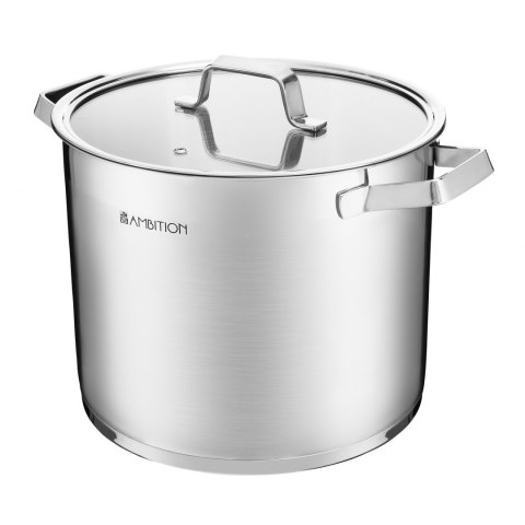 ZESTAW 4 GARNKÓW GARNKI NIERDZEWNE AMBITION KITCHEN PRO 9 ELEMENTÓW komplet ZESTAW 4 GARNKÓW GARNKI NIERDZEWNE AMBITION KITCHEN PRO 9 ELEMENTÓW komplet