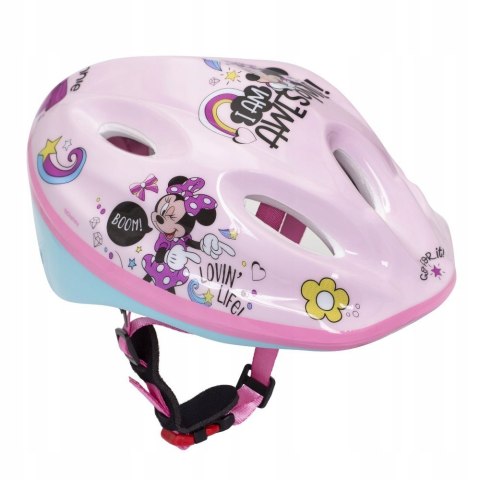 KASK ROWEROWY BMX ROLKI WROTKI MINNIE 52-56 RÓŻOWY