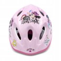 KASK ROWEROWY BMX ROLKI WROTKI MINNIE 52-56 RÓŻOWY