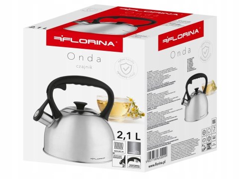 CZAJNIK NIERDZEWNY 2,1 L ONDA FLORINA INDUKCJA GAZ IMBRYK CZAJNIK NIERDZEWNY 2,1 L ONDA FLORINA INDUKCJA GAZ IMBRYK