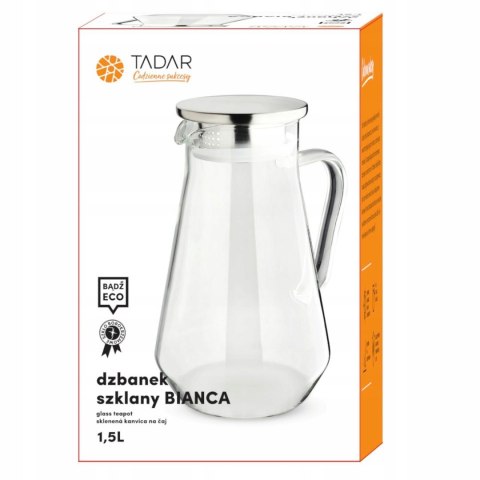 DZBANEK BOROKRZEMOWY BIANCA 1,5 L TADAR +PODGRZEWACZ CERAMICZNY SR DZBANEK BOROKRZEMOWY BIANCA 1,5 L TADAR +PODGRZEWACZ CERAMICZNY SR