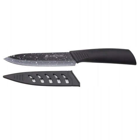 NÓŻ CERAMICZNY AMBITION SKIV SZEFA KUCHNI 15 CM CZARNY NÓŻ CERAMICZNY AMBITION SKIV SZEFA KUCHNI 15 CM CZARNY