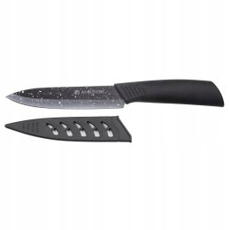 NÓŻ CERAMICZNY AMBITION SKIV UNIWERSALNY 12,5 CM CZARNY + OSŁONKA