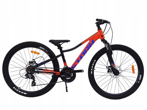 ROWER 26 STORM GÓRSKI MTB ALUMINIOWY RACER 1.0 13'' POMARAŃCZOWY+ZAMKNIĘCIE ROWER 26 STORM GÓRSKI MTB ALUMINIOWY RACER 1.0 13'' POMARAŃCZOWY+ZAMKNIĘCIE