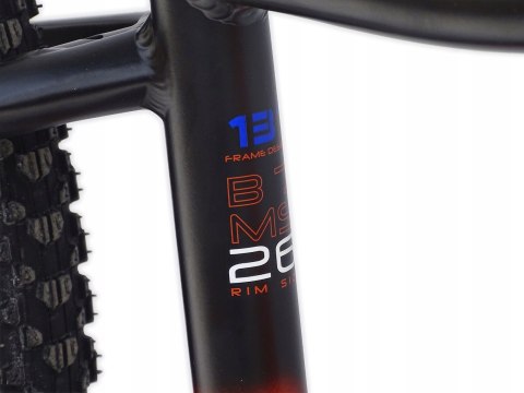 ROWER 26 STORM GÓRSKI MTB ALUMINIOWY RACER 1.0 13'' POMARAŃCZOWY+ZAMKNIĘCIE ROWER 26 STORM GÓRSKI MTB ALUMINIOWY RACER 1.0 13'' POMARAŃCZOWY+ZAMKNIĘCIE