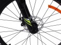 ROWER 26 STORM GÓRSKI MTB ALUMINIOWY RACER 1.0 13'' POMARAŃCZOWY+ZAMKNIĘCIE
