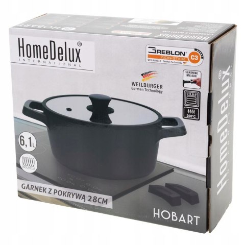 ZESTAW 5 GARNKÓW Z POKRYWĄ INDUKCJA GAZ HOMEDELUX HOBART GREBLON C3 ZESTAW 5 GARNKÓW Z POKRYWĄ INDUKCJA GAZ HOMEDELUX HOBART GREBLON C3