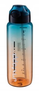 BIDON ZE SŁOMKĄ BUTELKA SPORTOWA COLOURS 800 ML DZIÓBEK DO PICIA WZ2