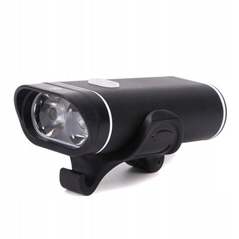 LAMPA CZARNA USB PRZÓD 500 LM 1800 m Ah wodoodporna EX3MLY LAMPA CZARNA USB PRZÓD 500 LM 1800 m Ah wodoodporna EX3MLY
