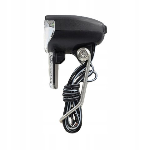 Lampka rowerowa przód pod prądnicę 25 LUX / 85 lm, 6V 2,4W-3W Lampka rowerowa przód pod prądnicę 25 LUX / 85 lm, 6V 2,4W-3W
