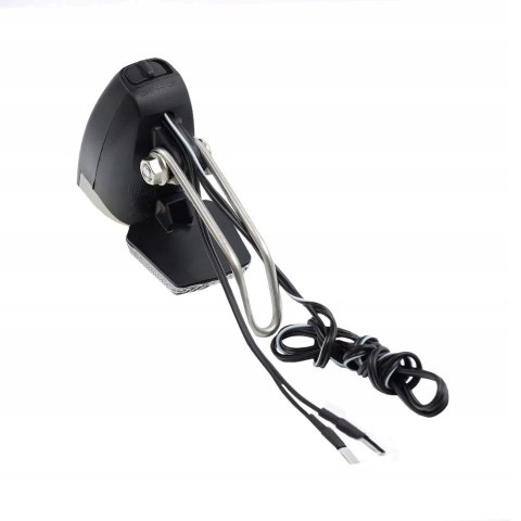 Lampka rowerowa przód pod prądnicę 25 LUX / 85 lm, 6V 2,4W-3W Lampka rowerowa przód pod prądnicę 25 LUX / 85 lm, 6V 2,4W-3W