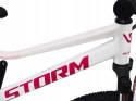ROWER 24 QUEEN MTB AMORTYZOWANY SHIMANO ALUMINIUM RÓŻOWO BIAŁY TARCZOWE HAM