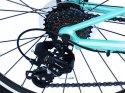 ROWER 24 QUEEN MTB AMORTYZOWANY SHIMANO ALUMINIUM RÓŻOWy BIAŁY