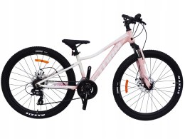 ROWER 26 STORM GÓRSKI MTB ALUMINIOWY QUEEN 1.0 13'' RÓŻOWO - BIAŁY