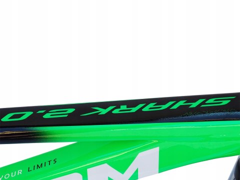 ROWER 27,5 2.0 STORM SHARK GÓRSKI MTB ALUMINIOWY 15'' ZIELONY ROWER 27,5 2.0 STORM SHARK GÓRSKI MTB ALUMINIOWY 15'' ZIELONY