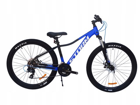 ROWER 27,5 STORM SHARK 1.0 GÓRSKI MTB ALUMINIOWY 15'' NIEBIESKI MAT ROWER 27,5 STORM SHARK 1.0 GÓRSKI MTB ALUMINIOWY 15'' NIEBIESKI MAT