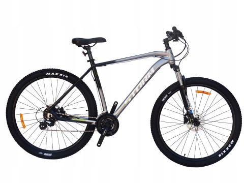 ROWER 29 2.0 STORM SHARK GÓRSKI MTB ALUMINIOWY 21'' SREBRNY HYDRAULIKA