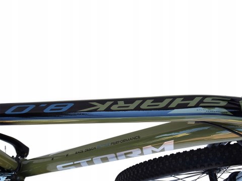 ROWER 29 STORM SHARK 1.0. GÓRSKI MTB ALUMINIOWY RAMA 19'' TARCZOWE OLIWKOWY ROWER 29 STORM SHARK 1.0. GÓRSKI MTB ALUMINIOWY RAMA 19'' TARCZOWE OLIWKOWY
