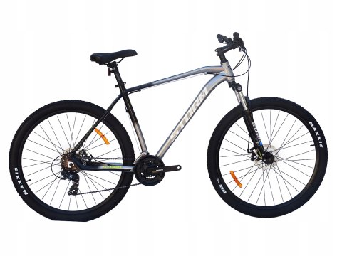 ROWER 29 STORM SHARK 1.0. GÓRSKI MTB ALUMINIOWY RAMA 21'' TARCZOWE SREBRNY ROWER 29 STORM SHARK 1.0. GÓRSKI MTB ALUMINIOWY RAMA 21'' TARCZOWE SREBRNY