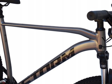 ROWER 29 STORM SHARK 1.0 GÓRSKI MTB ALUMINIOWY RAMA 21'' TARCZOWE SZARY MAT ROWER 29 STORM SHARK 1.0 GÓRSKI MTB ALUMINIOWY RAMA 21'' TARCZOWE SZARY MAT