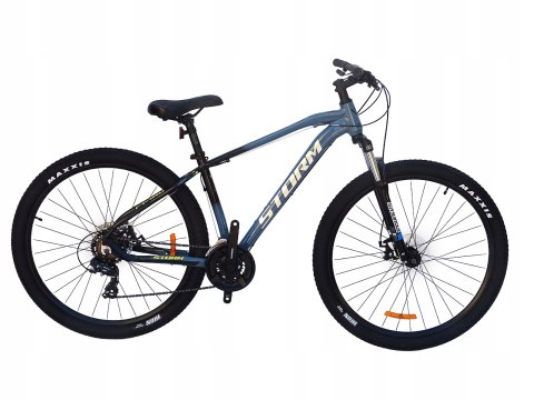 ROWER 29 STORM SHARK GÓRSKI MTB ALUMINIOWY 17'' SZARY WERSJA LIMITOWANA