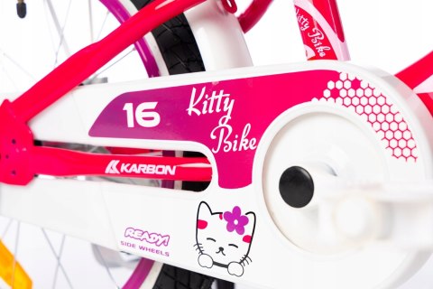 ROWER ALUMINIOWY DZIECIĘCY 16'' KARBON STAR ROŻOWY DLA DZIEWCZYNKI ROWER ALUMINIOWY DZIECIĘCY 16'' KARBON STAR ROŻOWY DLA DZIEWCZYNKI