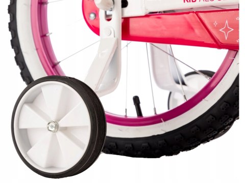 ROWER ALUMINIOWY DZIECIĘCY 16'' KARBON STAR ROŻOWY DLA DZIEWCZYNKI ROWER ALUMINIOWY DZIECIĘCY 16'' KARBON STAR ROŻOWY DLA DZIEWCZYNKI