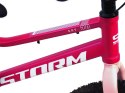 ROWER DZIECIĘCY 20 STORM SKY SUPER LEKKI 7,1 KG SUPER LIGHT RÓŻOWY MAT