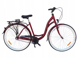 ROWER MIEJSKI STORM BARCELONA 28/3 NEXUS BORDOWY POŁYSK 19'' DAMKA