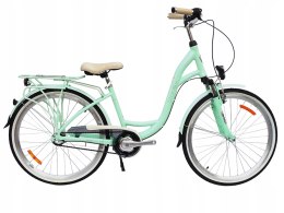 ROWER STORM DUBLIN 26 3-BIEGOWY ALUMINIOWY AMORTYZOWANY MIĘTOWY